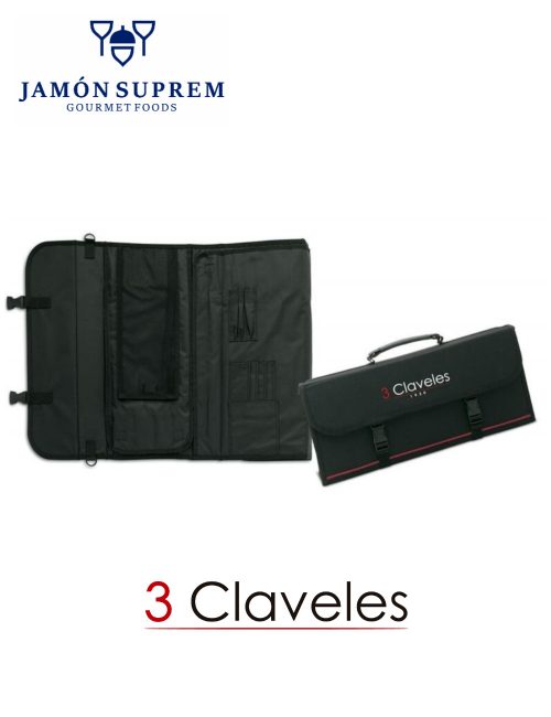 3 Claveles Proflex - Cuchillo Profesional Deshuesador Estrecho 15 cm  Microban. Negro