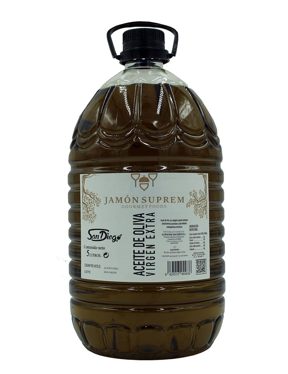 aceite oliva virgen extra, 1l - El Jamón