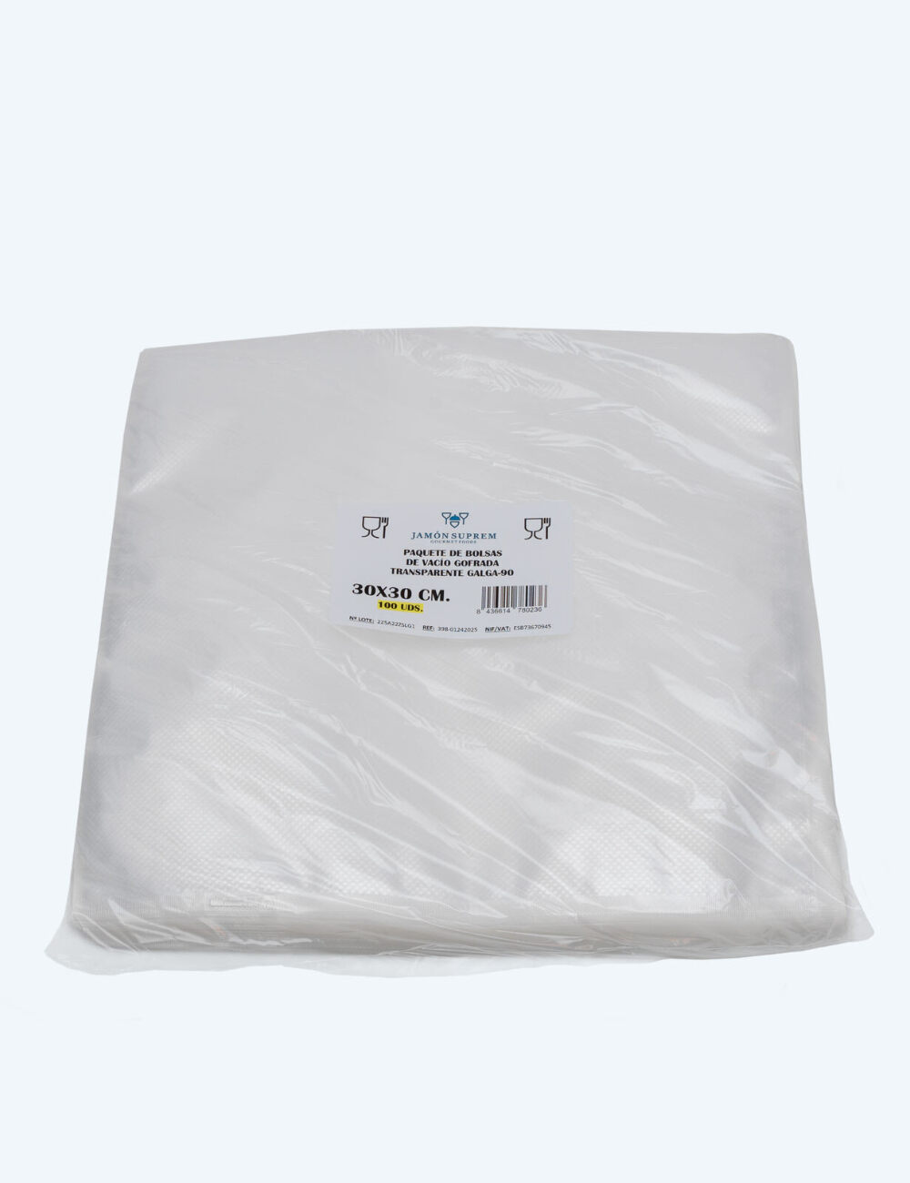 Bolsa de Vacío Gofrada JS 30X30 90 micras