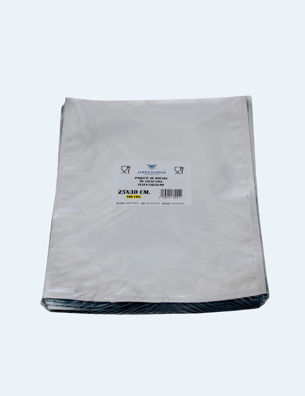 Bolsa Para Jamón De Algodón Elástico | 1 Metro De Largo X 20.5 Cm | Protege Tu Jamón Serrano | Funda Transpirable Y Reutilizable