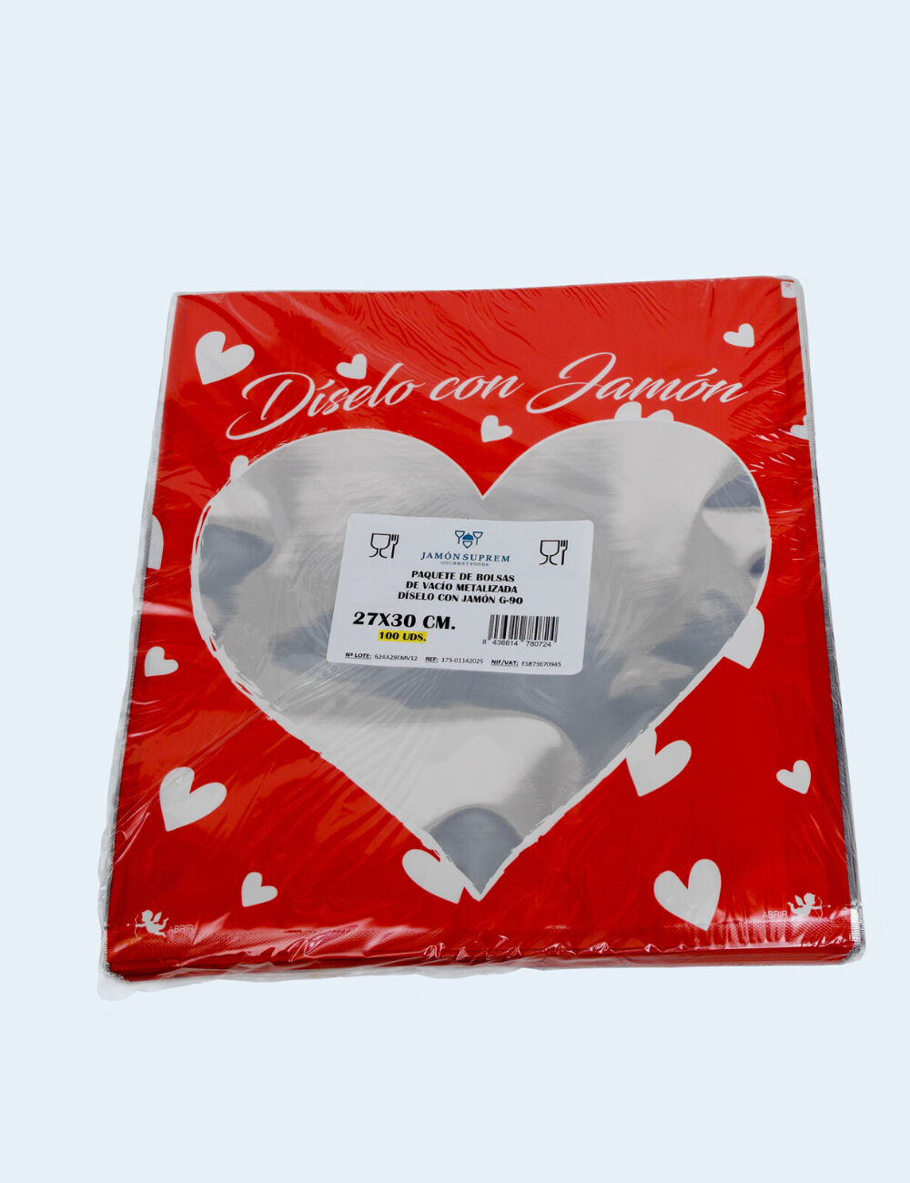 Bolsa Para Jamón De Algodón Elástico | 1 Metro De Largo X 20.5 Cm | Protege Tu Jamón Serrano | Funda Transpirable Y Reutilizable